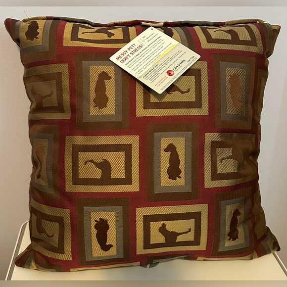 Crypton Weimaraner Throw Pillow - Picture 2 of 10